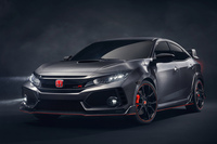 新型「ホンダ・シビック タイプR」（プロトタイプ）