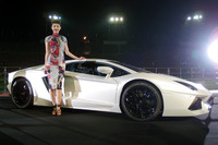 ランボルギーニ・アヴェンタドール日本初公開の画像