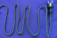 これまた伝統的な“袋打ちタイプ”の電源コード。写真は「ロウェンタDW6010」のもの。