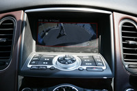 ムービング・オブジェクト・ディテクション（MOD）のリアビュー画面の表示。