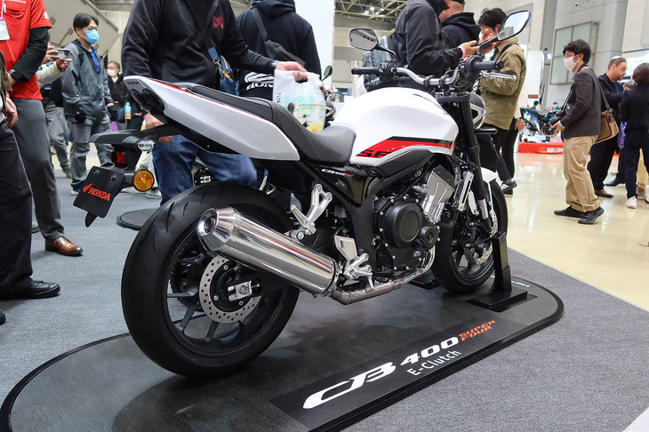 ホンダCB400スーパーフォアE-Clutchコンセプト
