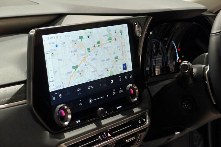 レクサスRX450h＋“バージョンL”（センターディスプレイ）