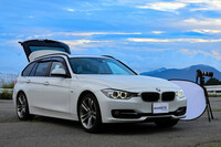 撮影で日本全国を駆け回っているAカメラマンの「BMW 320iツーリング スポーツ」。2013年式で、現在のオドメーターは6万8000kmである。