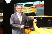 ルノー・スポール・カーズのマネージングダイレクター、パトリス・ラティ氏。