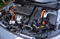 最高出力141PSの2リッター直4直噴エンジンに2モーターを組み合わせたホンダのハイブリッドシステム「e：HEV」を搭載。これに疑似有段ギア制御システム「ホンダS＋シフト」を組み合わせる。