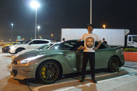 「GT-RプレミアムエディションT-spec」で首都高に乗り入れたあと、いつもの辰巳PAで休憩。この日は「911 GT3」をはじめとするポルシェ軍団やレクサスのチューンドカーチームに遭遇した。