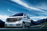 ニッサン「エルグランド ハイウェイスター」を一部改良の画像