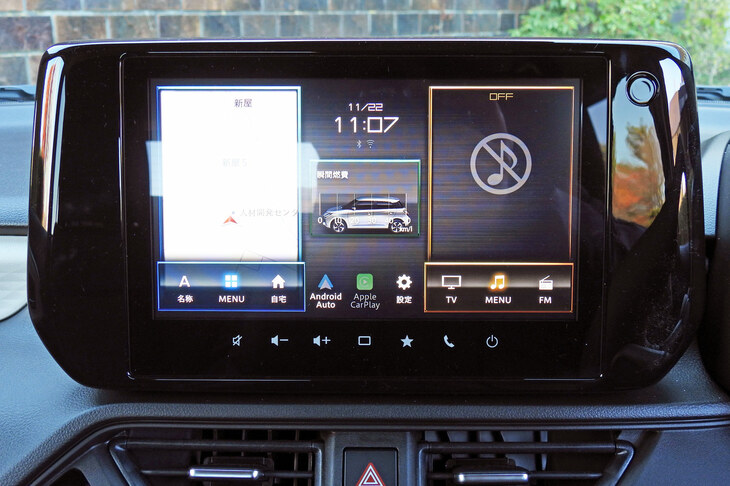 スズキ・スイフト ハイブリッドMZ（インフォテインメントシステム）