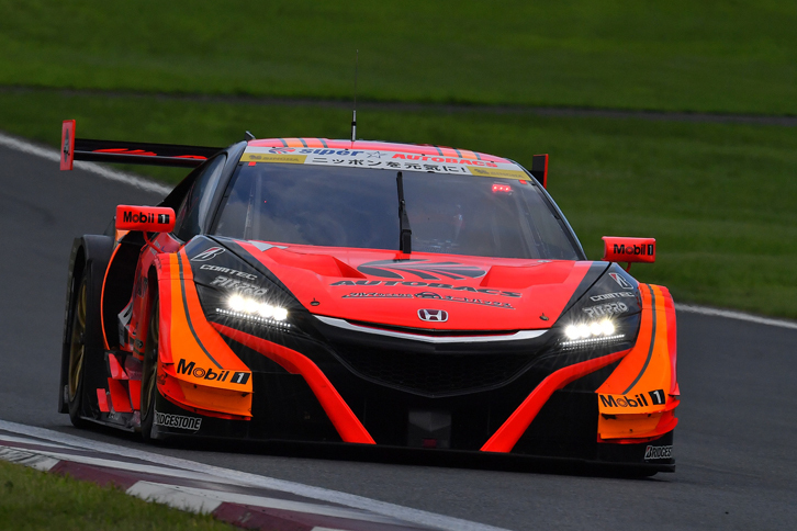 SUPER GT第5戦富士を制した、野尻智紀／小林崇志組のNo.8 ARTA NSX-GT。