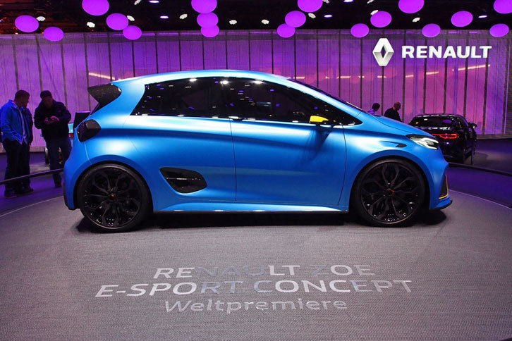 ルノー・ゾエE-SPORTコンセプト