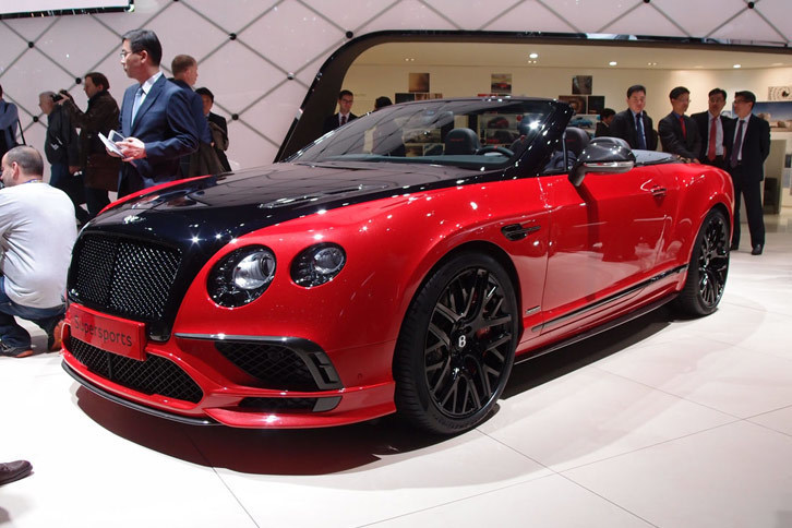 ベントレー・コンチネンタル スーパースポーツ コンバーチブル