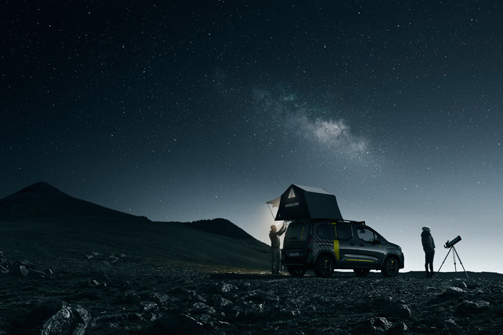 「プジョー・リフター4×4コンセプト」のイメージ写真。