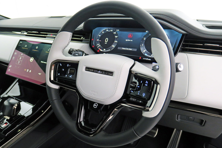 レンジローバー・スポーツSVエディションワン（ステアリングホイール）