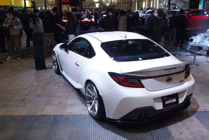 GR86（佐々木雅弘選手プロデュースパーツ装着車）