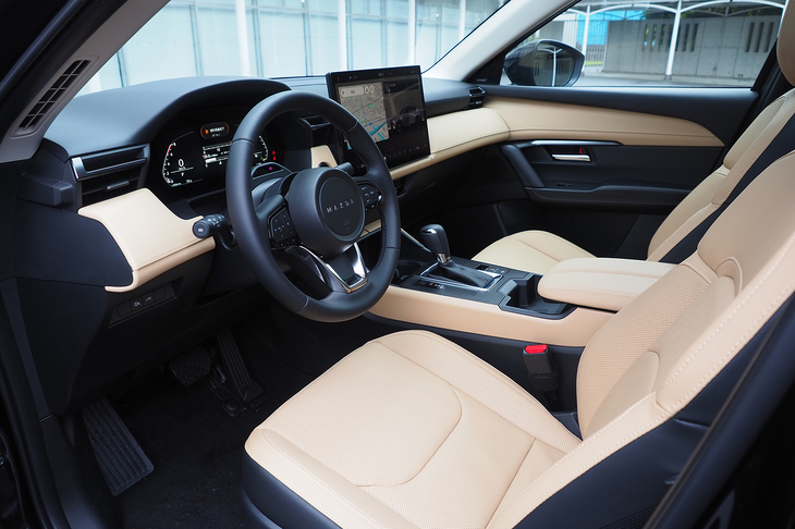 インテリアの上質さは新型でもばっちりだ。