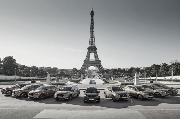 イメージ：パリ ファッションウイークにおけるDS車。（2018年6月）