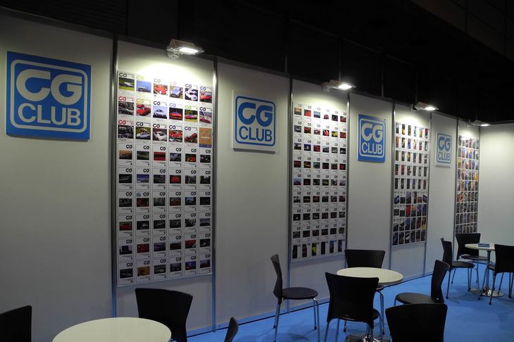CG CLUBのブース