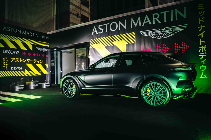 アストンマーティンDBX707ミッドナイト ポディウムエディション