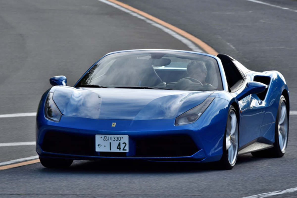 フェラーリ488スパイダー（MR/7AT）【試乗記】 最も魅力的な跳ね馬 - webCG