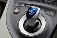 「B」は、回生ブレーキを積極的に使うモード。アクセルをオフにした時の減速感が強くなる。
