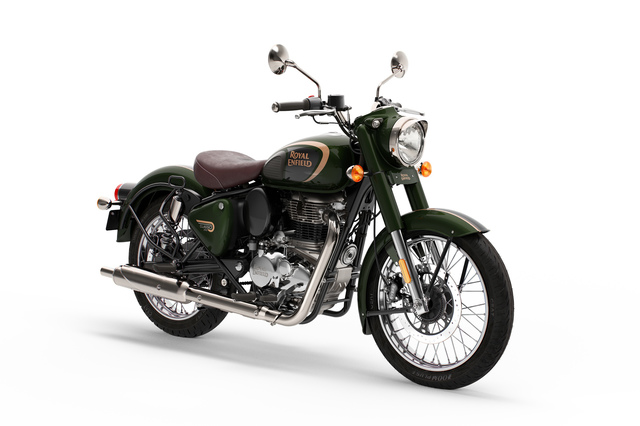 ロイヤルエンフィールドが新型「クラシック350」を導入 レトロデザイン