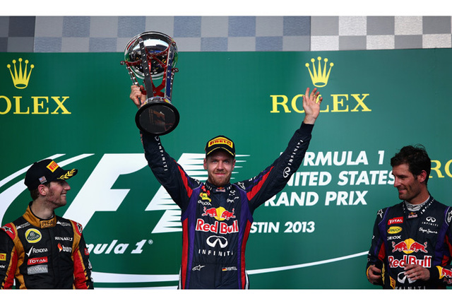 第18戦アメリカGP「ベッテル8連勝でさらなる高みへ」【F1 2013