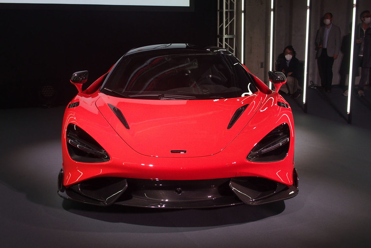 マクラーレン765LT（フロントマスク）