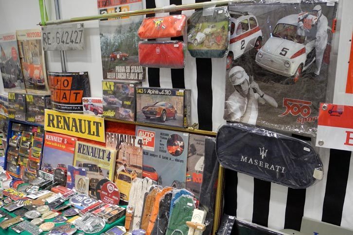 Savoia s.r.lのブースの様子。