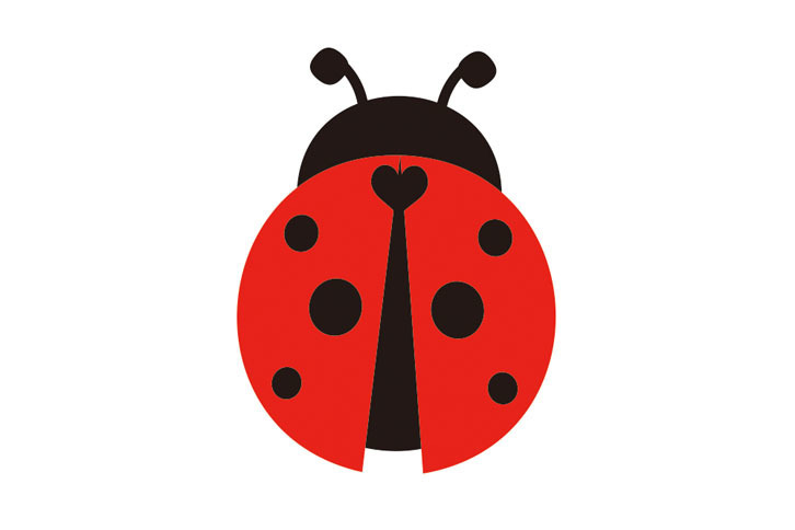 フィアット500スーパーポップ コッチネッラ（ステッカー）