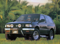 1993年「ホンダ・ジャズ」。いすゞが北米市場を主眼に開発した別体式フレームを持つSUV「ミュー」のOEMモデル。3.1リッター直4ディーゼルターボユニットを積む。