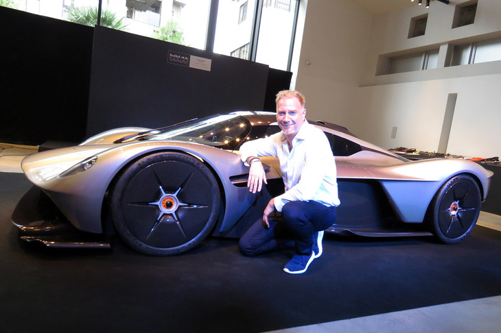 英アストンマーティンのマレック・ライヒマン副社長。