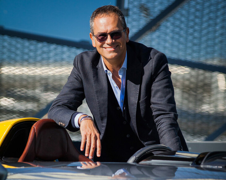 フェラーリのデザインセンターの責任者であるフラビオ・マンツォーニ氏。昔と違い、今日では各車のデザインを内製しているフェラーリだが……。彼らがラブフロムや「ルーチェ」のことをどう思っているのか、非常に気になる。