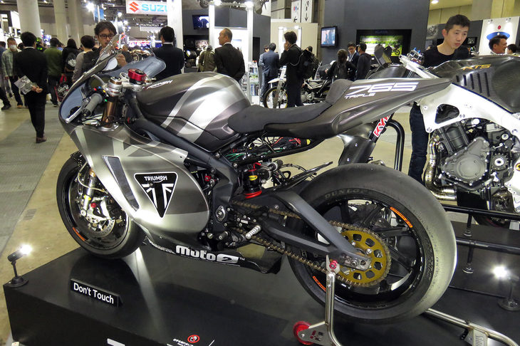 Moto2のプロトタイプ車両。