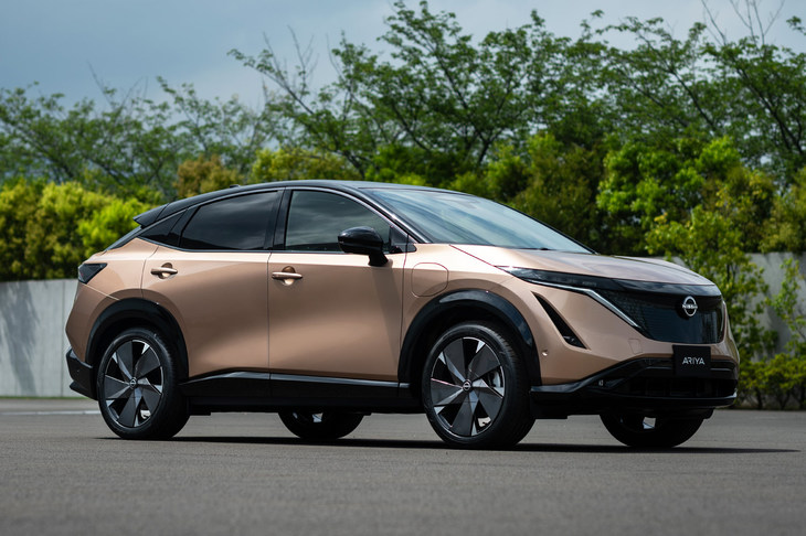 日産の新型EV「アリア」。EVをはじめとした次世代エコカーは、普及促進のために大きな優遇税制を受けている。