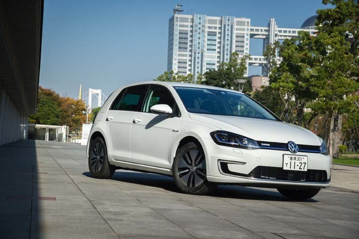 取材時点では百点満点とは言いがたかった「e-ゴルフ」。最も“いいゴルフ”と呼べるのはいつになる!?