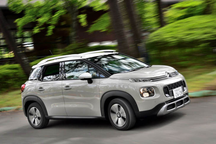 シトロエンC3エアクロスSUV（写真＝池之平昌信）