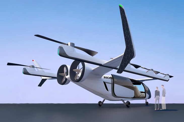 「ホンダeVTOL」の完成はまだ先だが、運用可能な機体は100％実現できるという。