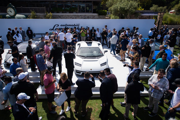 「クエイル モータースポーツ ギャザリング」の会場の様子。