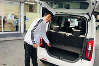 「N-WGN」はラゲッジスペースの使い勝手もよく考えられている。