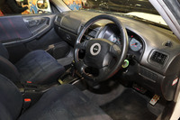 初代「フォレスターSTi」のインテリア。