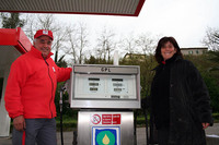 ガソリンスタンドのジュゼッペ＆マリア