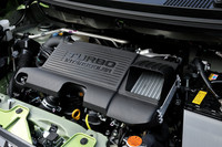 「Gターボ“SA II”」に搭載される0.66リッター直3ターボエンジン。64psの最高出力と9.4kgmの最大トルクを発生する。