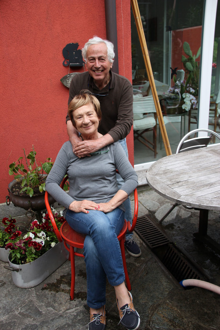 オーナーのパオロ（上）＆ダニエラ（下）夫妻。