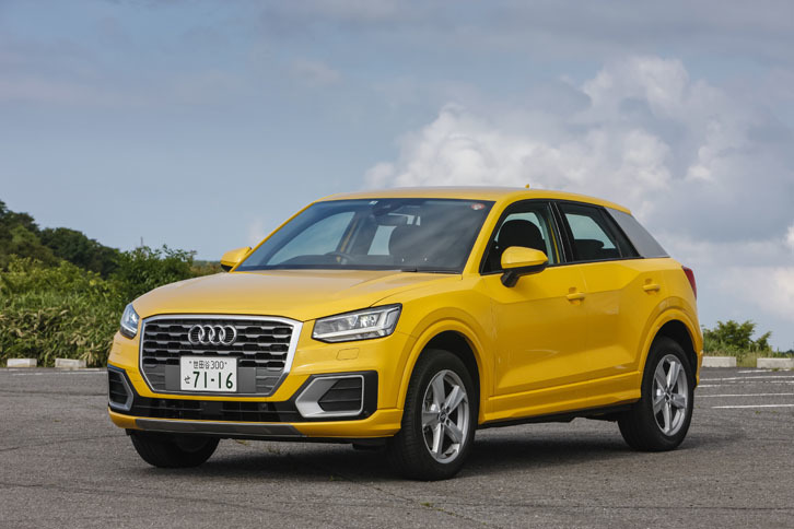 試乗車のボディーカラーは有償色の「ベガスイエロー」。このほか、「タンゴレッドメタリック」や「コーラルオレンジメタリック」など、全9色が設定される。