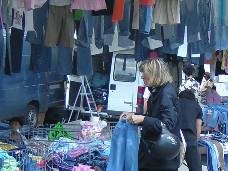 奥に見えるのが“ドゥカート更衣室”。