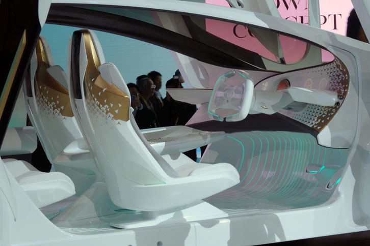 トヨタConcept-愛i（インテリア）