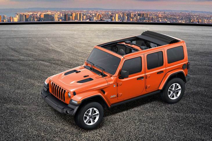 ジープ・ラングラー アンリミテッド サハラ2.0L スカイワンタッチパワートップ