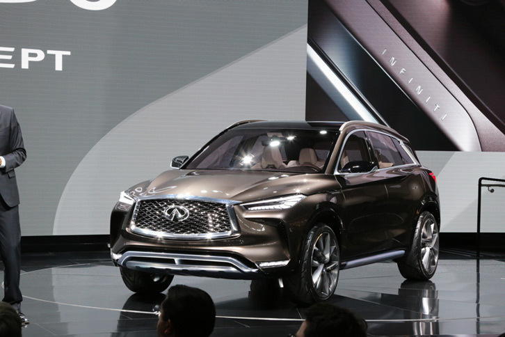 インフィニティQX50コンセプト（エクステリア）
