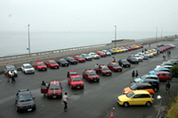 ビアシオンが華麗なテクニックを披露、「ランチア100周年記念ランチアランチ」開催