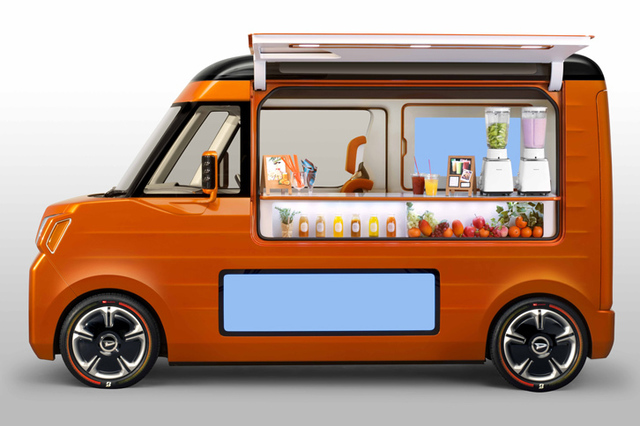 ダイハツ 移動販売車tempoを世界初公開 東京モーターショー15 ニュース Webcg